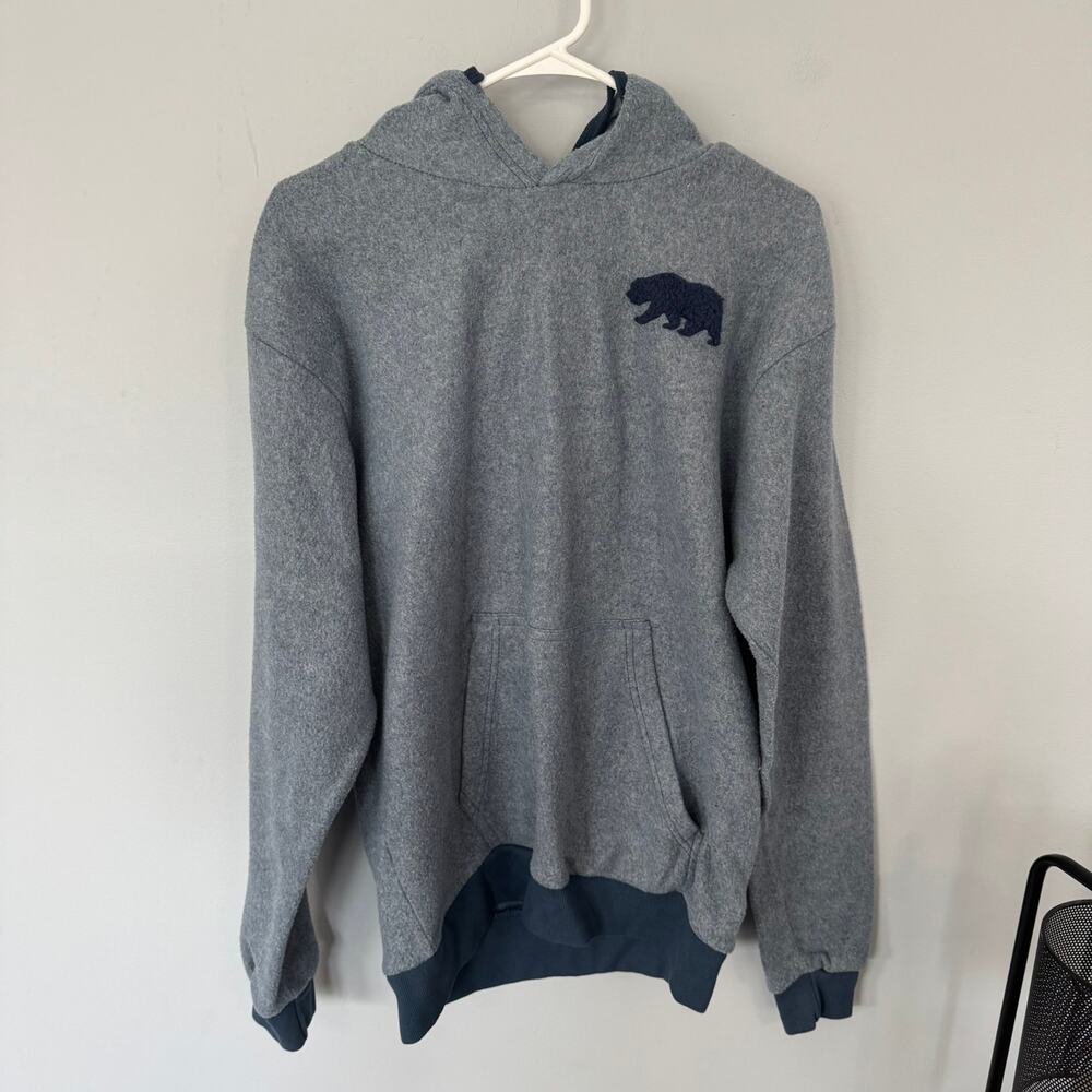 AllCloud Blue Pullover Hoodie Sweatshirt Men's Size Large Los Angeles California